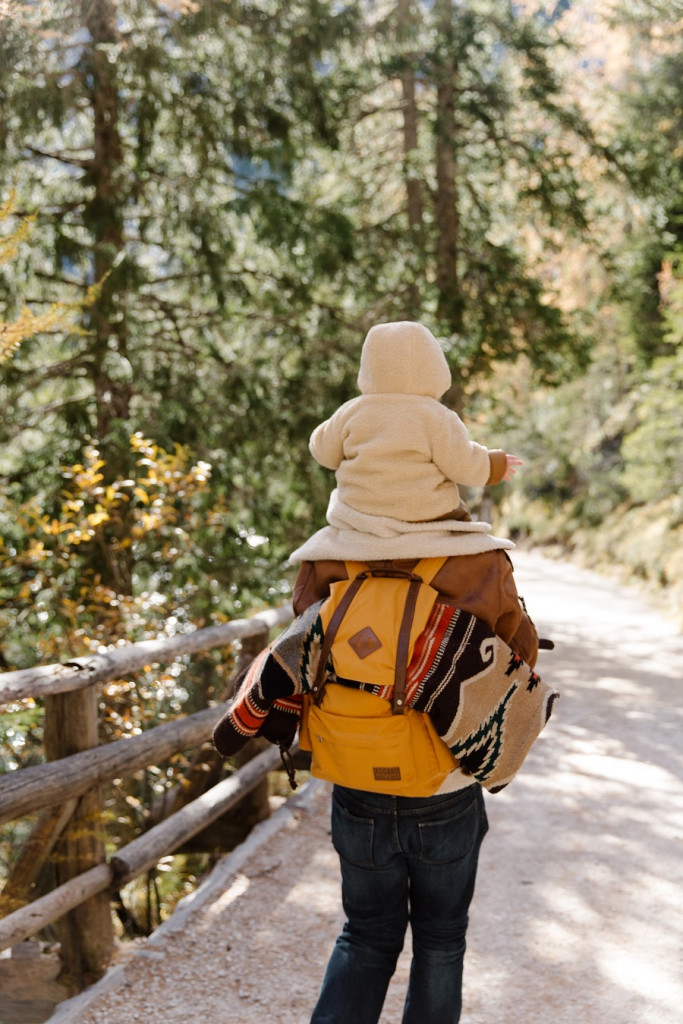 Hiking with child