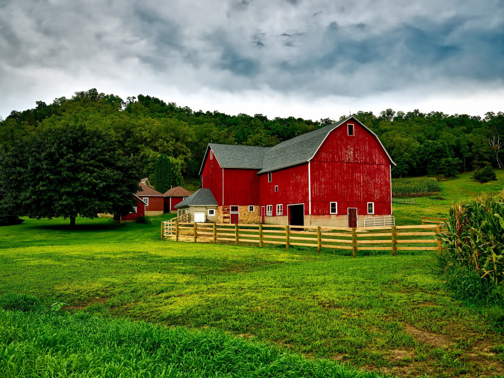 Amish barn